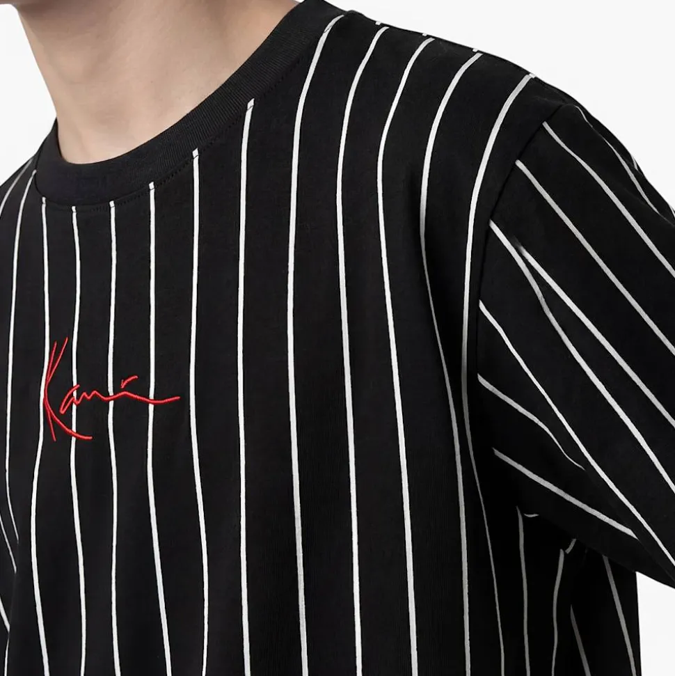 Small Signature Essential Pinstripe Tee Junior