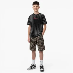 Small Signature Essential Pinstripe Tee Junior