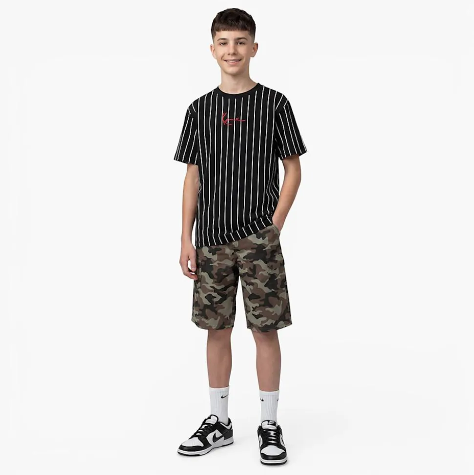 Small Signature Essential Pinstripe Tee Junior