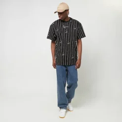 Small Signature Logo Pinstripe Tee