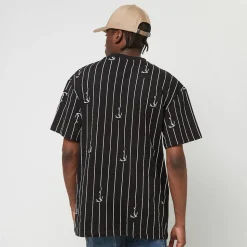 Small Signature Logo Pinstripe Tee