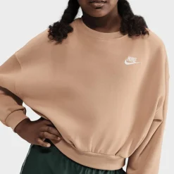 Sportswear Club Fleece Boxy Crew-Neck Sweatshirt