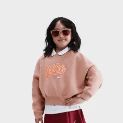 Sportswear Cropped Fleece Sweatshirt