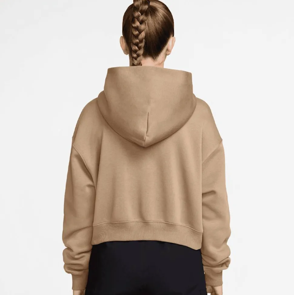 Sportswear Phoenix Fleece Oversized Crop Hoodie