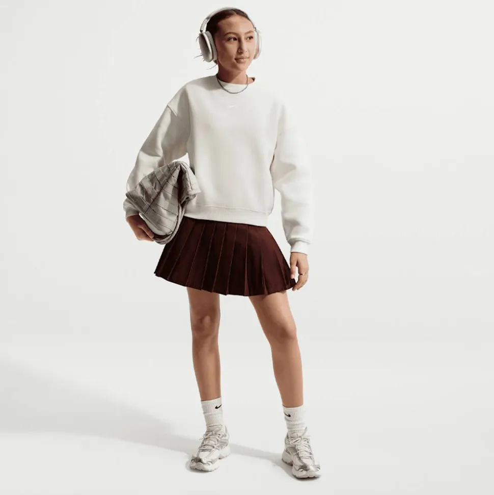 Sportswear Studio Boxy Fleece Crew-Neck