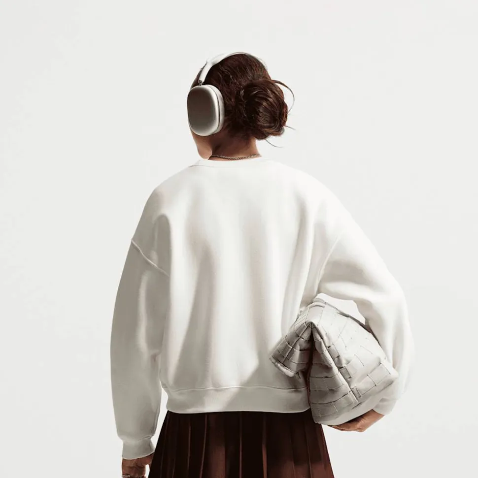 Sportswear Studio Boxy Fleece Crew-Neck