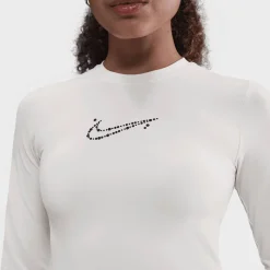Sportswear Tight Cropped Long-Sleeve T-Shirt