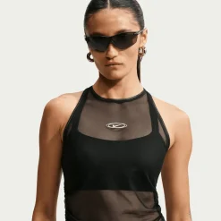 Sportswear Tight Sheer Tank Top