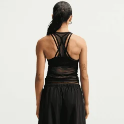 Sportswear Tight Sheer Tank Top