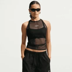 Sportswear Tight Sheer Tank Top
