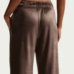 Sportswear Trend High-Rise Wide Velour Pants
