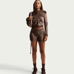 Sportswear Trend Velour Full-Zip Hoodie