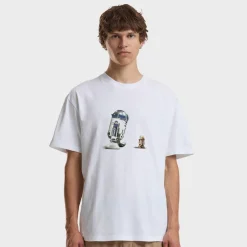 Star Wars Mandalorian R2D2 Grogu Loose Tee