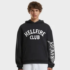 Stranger Things Hellfire Club Fluffy Hoody