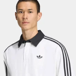 3 Striped Polo Longsleeve