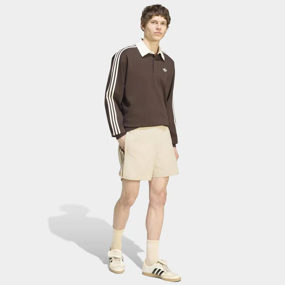 3-Stripes Rugby Longsleeve Polo