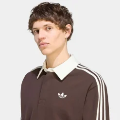 3-Stripes Rugby Longsleeve Polo