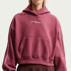 Studio Fleece Medium Weight Crop Hoodie