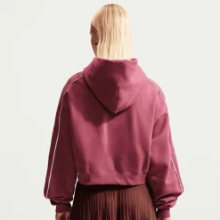 Studio Fleece Medium Weight Crop Hoodie
