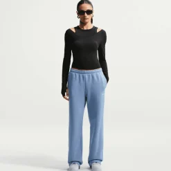 Studio Fleece Medium Weight Mid Rise Open Hem Pant
