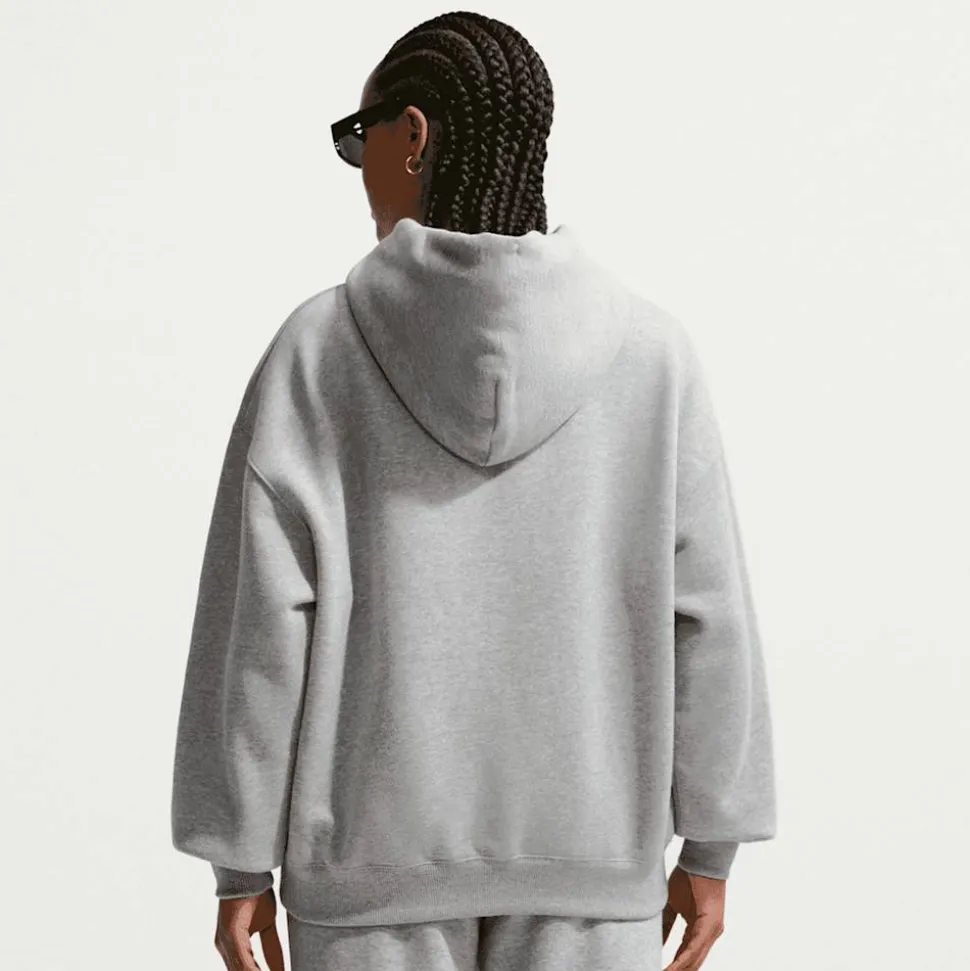 Studio Fleece Medium Weight Oversized Full-Zip Hoodie