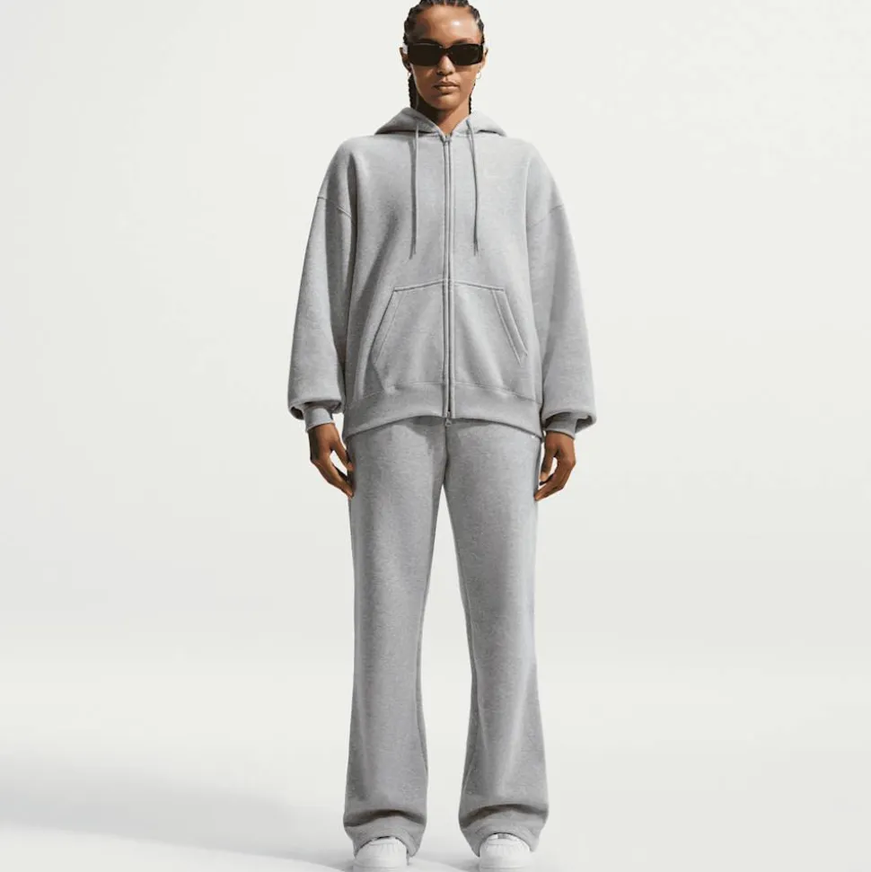 Studio Fleece Medium Weight Oversized Full-Zip Hoodie