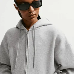 Studio Fleece Medium Weight Oversized Full-Zip Hoodie