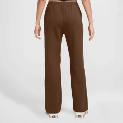 Studio Fleece Mid-Rise Open-Hem Pants