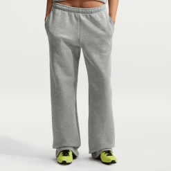 Studio Fleece Mid-Waist Open-Hem Pant