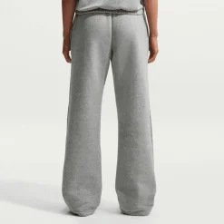 Studio Fleece Mid-Waist Open-Hem Pant