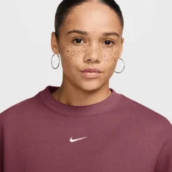 Studio Fleece Oversized Cropped Crew