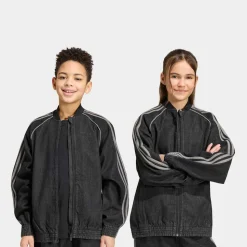 Superstar Loose Denim Track Top