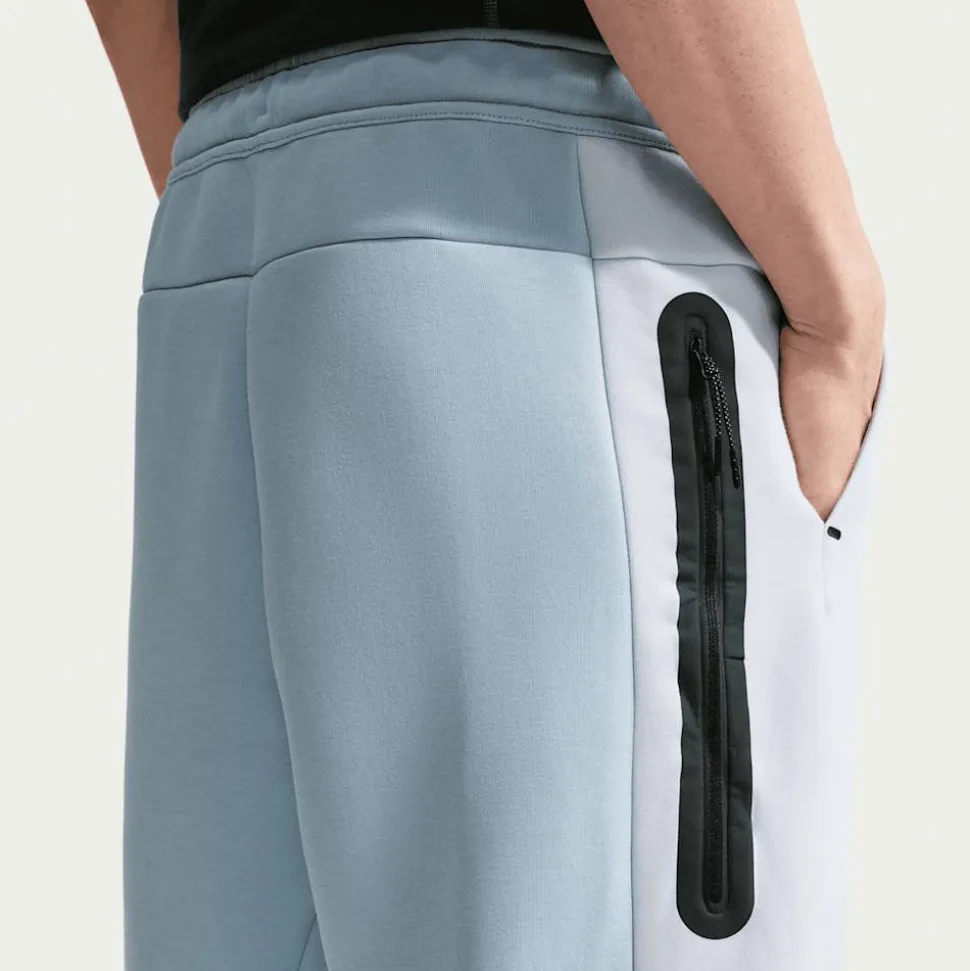 Tech Color-Block Open-Hem Fleece Pants