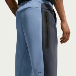 Tech Color-Block Open-Hem Fleece Pants