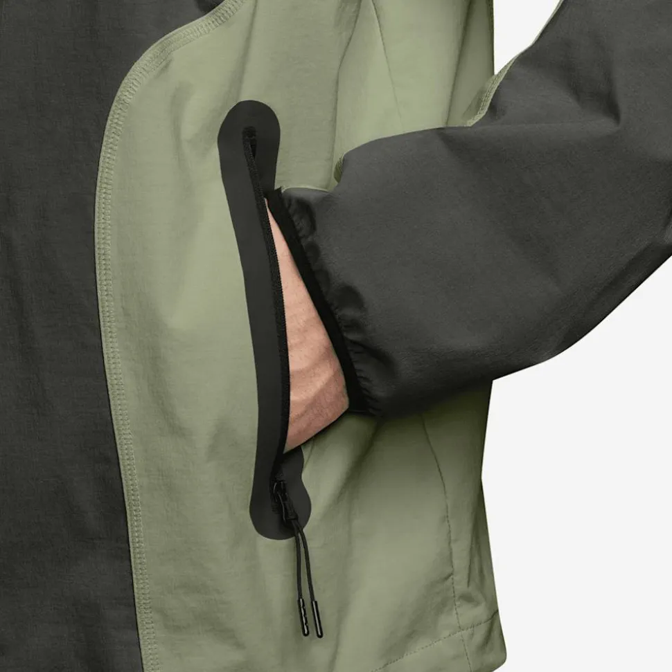 Tech Dri-FIT Woven Color-Block Windrunner Loose Jacket