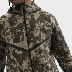 Tech Full-Zip Fleece Camo Windrunner Jacket