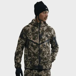 Tech Full-Zip Fleece Camo Windrunner Jacket