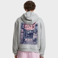 Tokyo City Life Fluffy Zip Hoody