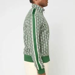 Track-Jacke Paris aus Jacquard mit Reißverschluss