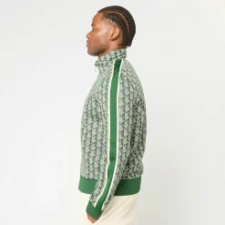 Track-Jacke Paris aus Jacquard mit Reißverschluss