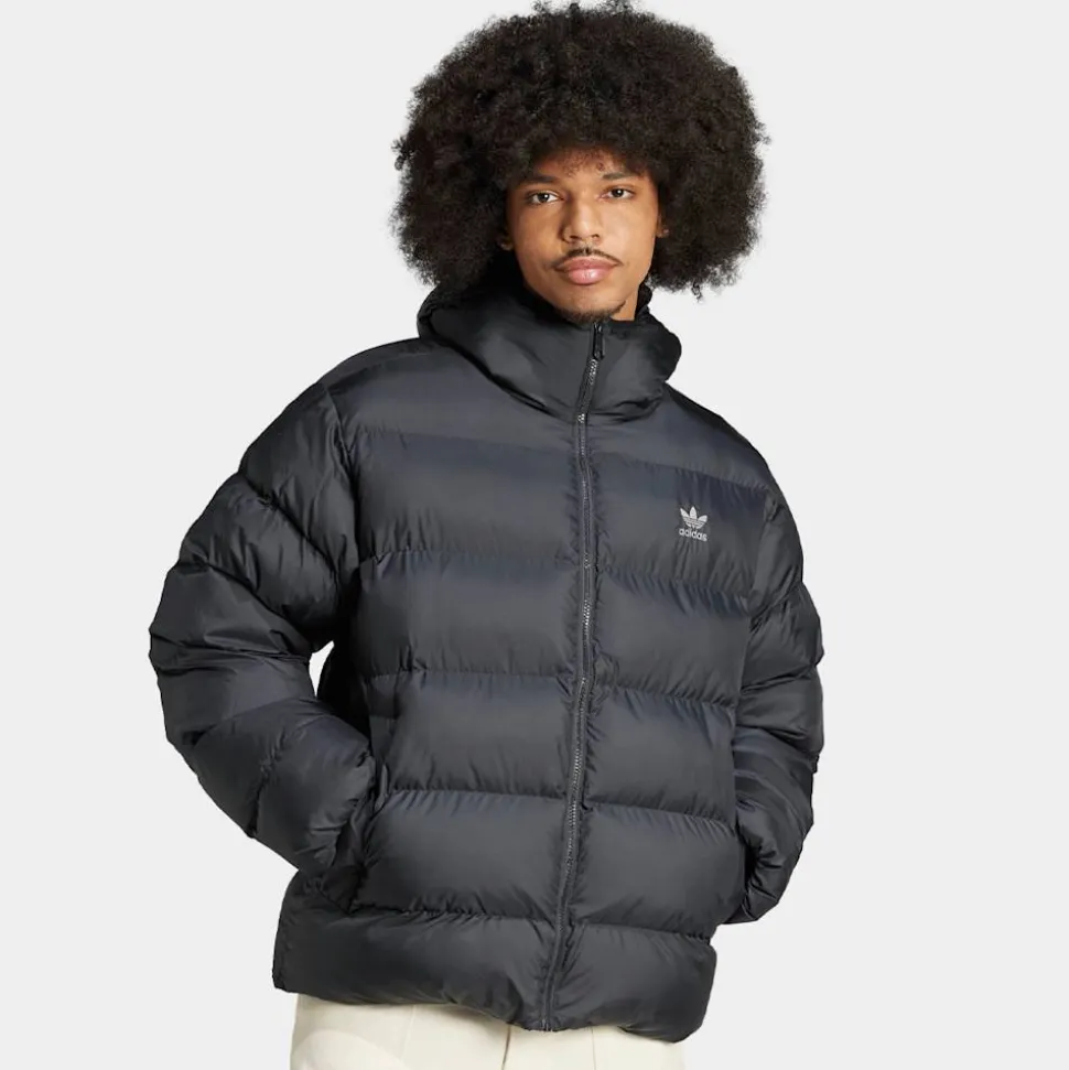 Trefoil gefütterte Winterjacke