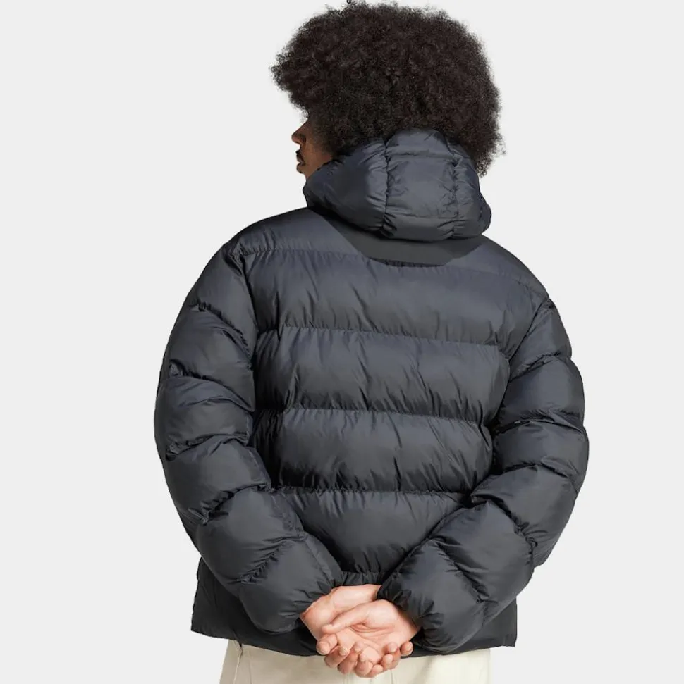 Trefoil gefütterte Winterjacke