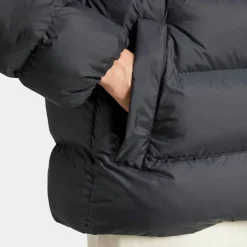 Trefoil gefütterte Winterjacke