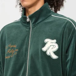 Velour Track Jacket
