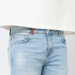 Victor Ripped Slim Fit Shorts