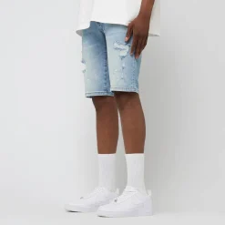 Victor Ripped Slim Fit Shorts