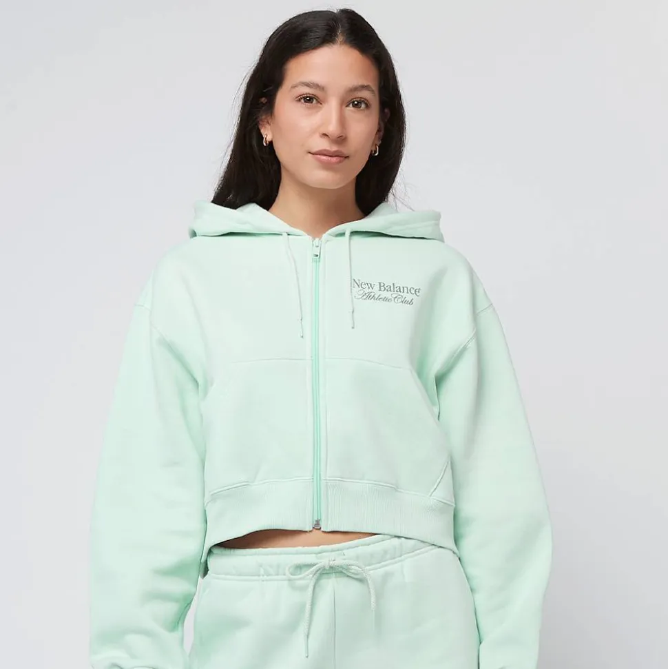 Waist Length Full Zip Hoodie