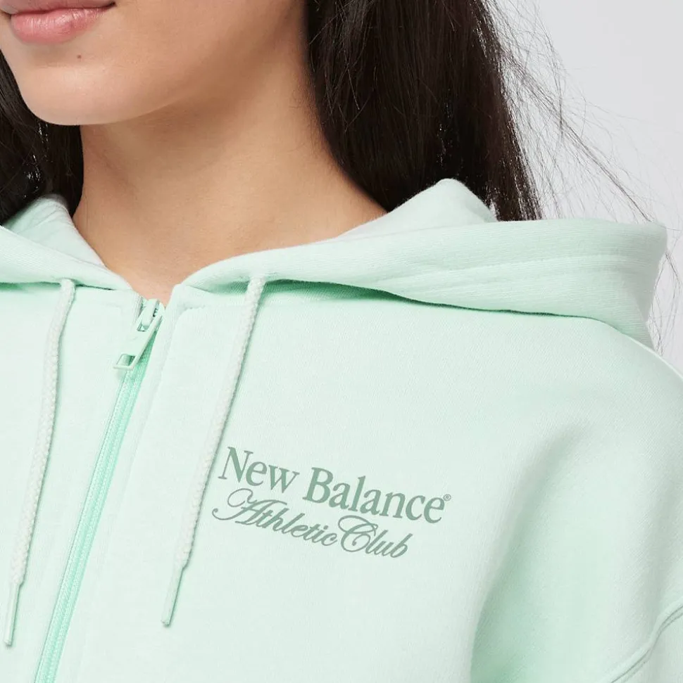 Waist Length Full Zip Hoodie