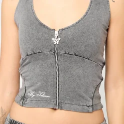 Washed Sweat Vest