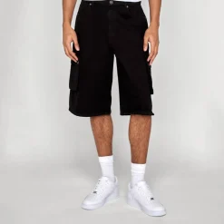 Washed Workwear Cargo Shorts